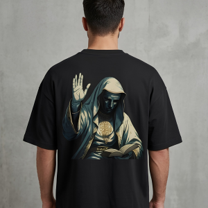 Seek Knowledge Embroidered T-Shirt alternate view